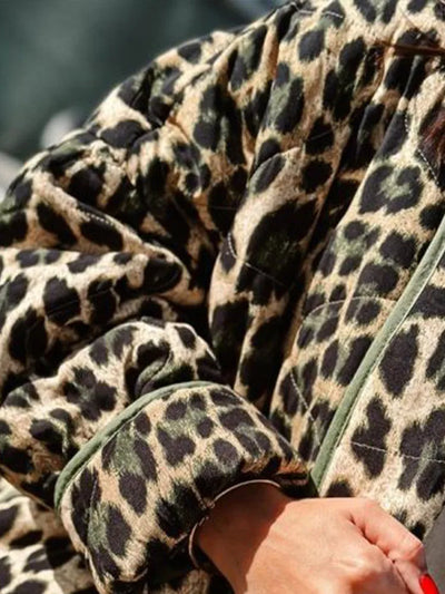 Casaco Inverno Animal Print