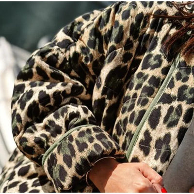 Casaco Inverno Animal Print